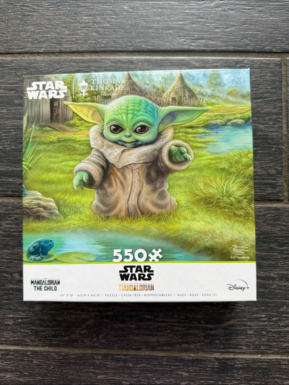 Disney Star Wars The Child Puzzle - Green and Brown
